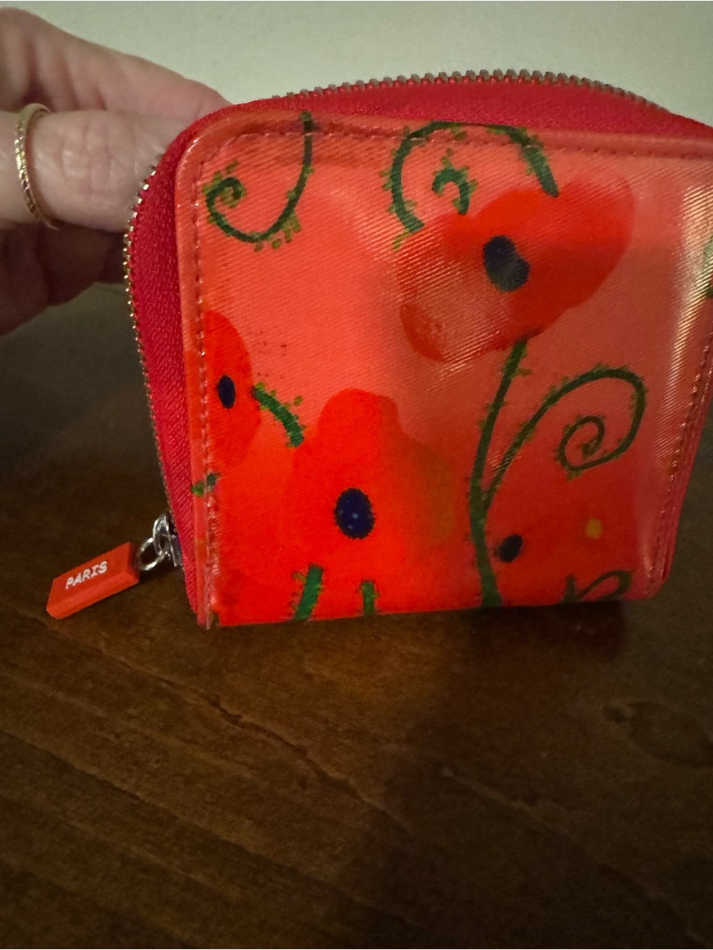 Pylones/Paris - Vintage Voyage Poppies Wallet - Great Condition